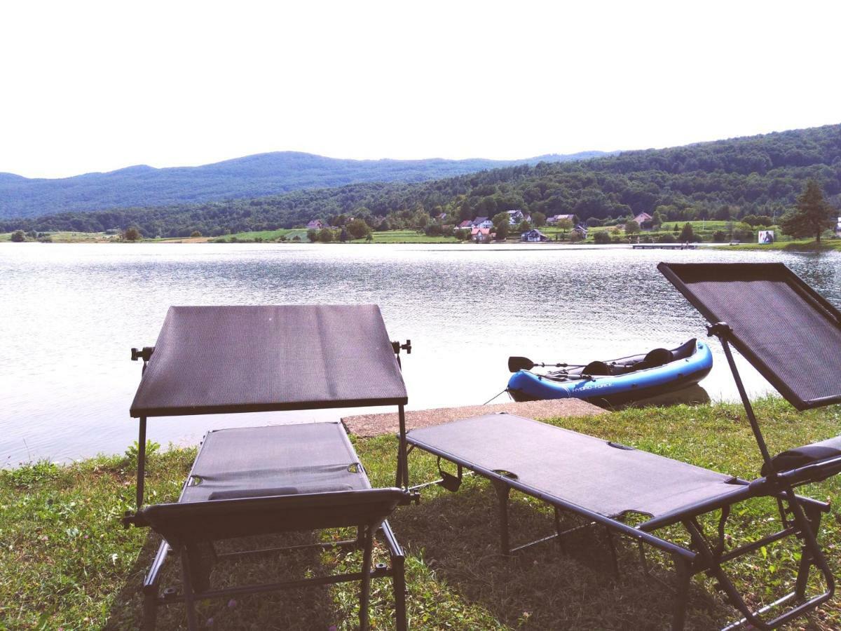 Spacious Apartment "Ana" On Lake Sabljaci Ogulin Bagian luar foto